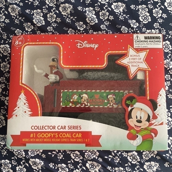 Disney Mickey Mouse Holiday Express Train  #1 Goofy's Coal Car Collectors - Picture 1 of 5